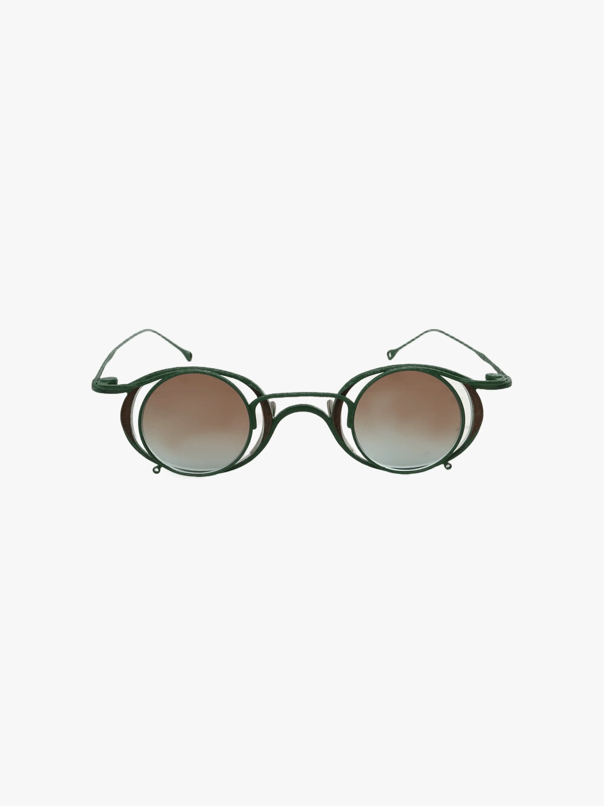 RIGARDS X ZIGGY CHEN - Clear Bronze Blue Len Glasses - 1