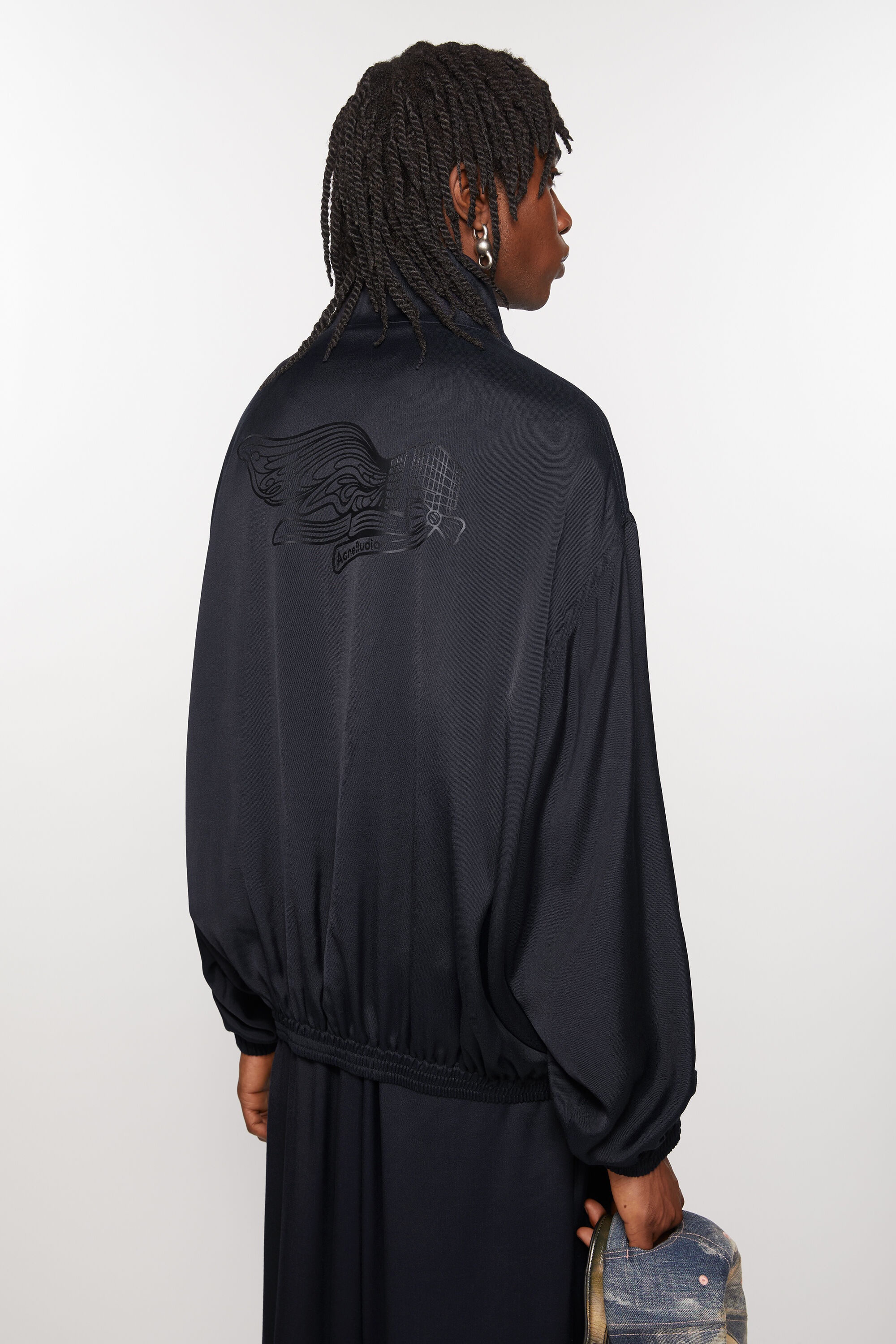 Fluid tracksuit jacket - Navy - 4