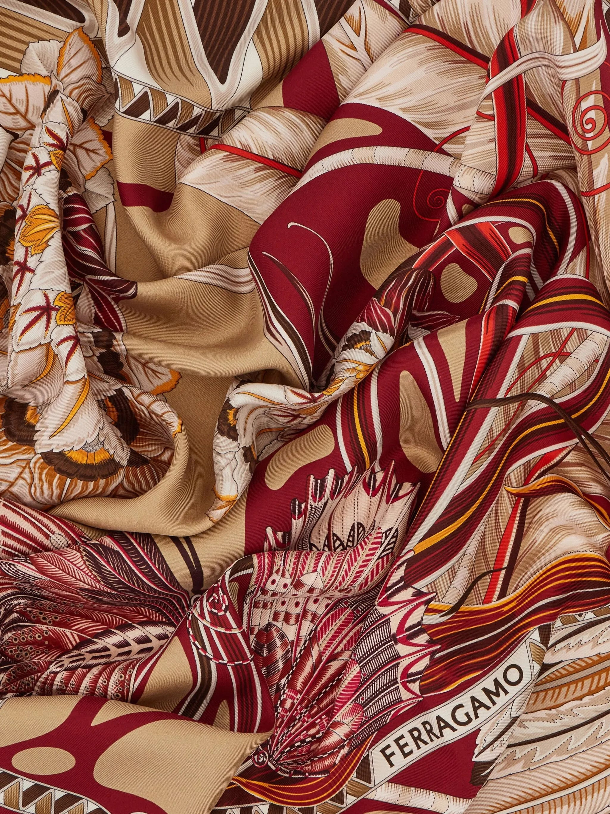 Ferragamo Butterfly-print Silk Scarf - 4