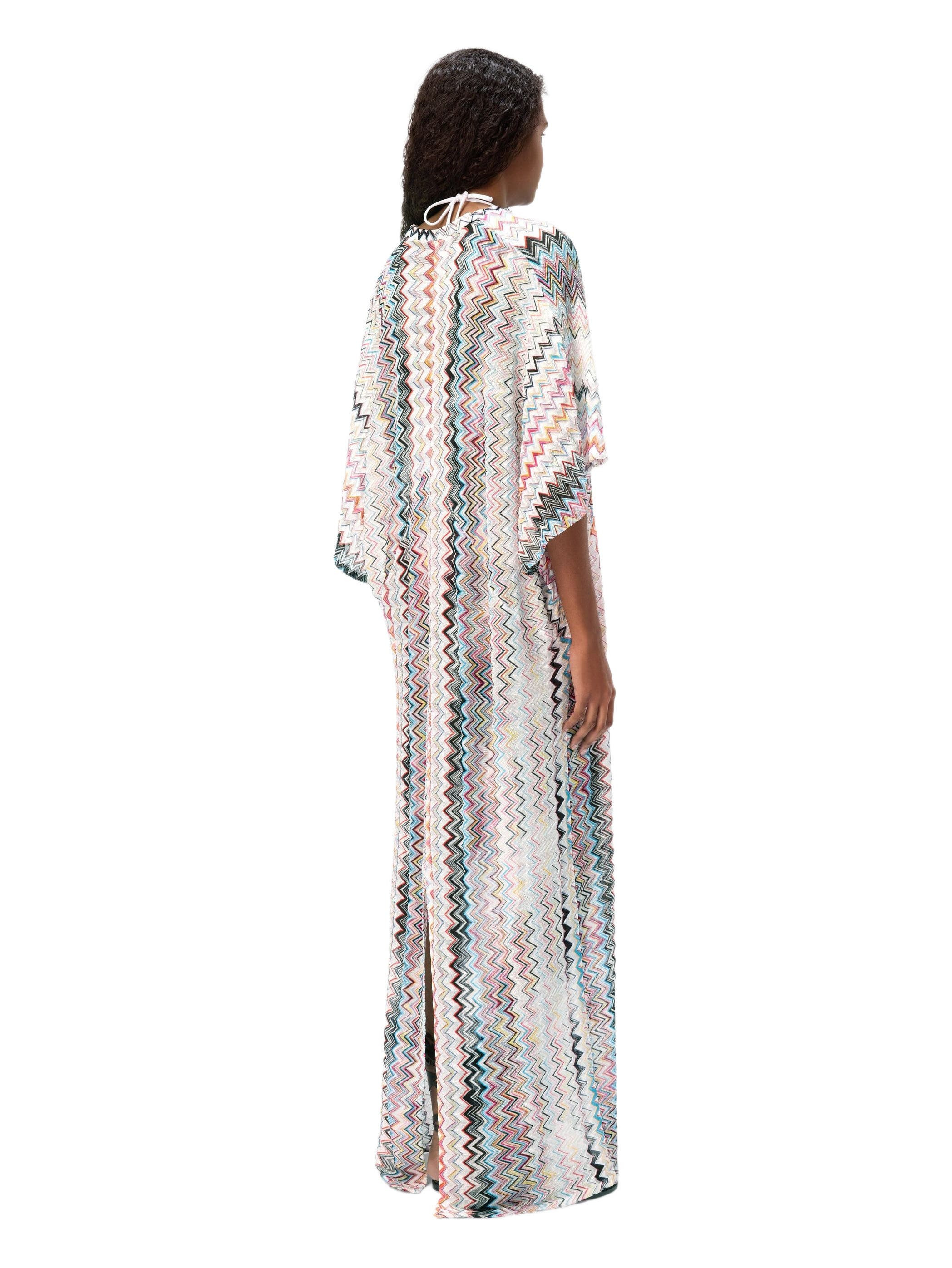 Missoni Long Caftan With V-neck in Multicoloured at Nordstrom - 3