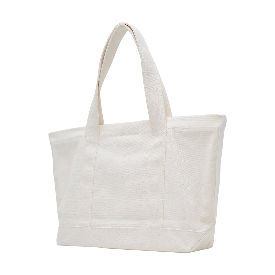 Beige Collegiate Canvas Tote - 2