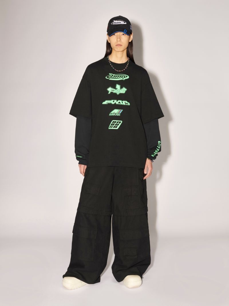 Mix Long Sleeve T-Shirt - 2