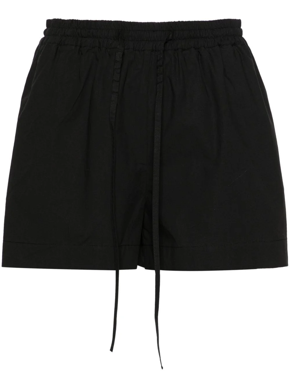 mid-rise organic cotton shorts - 1