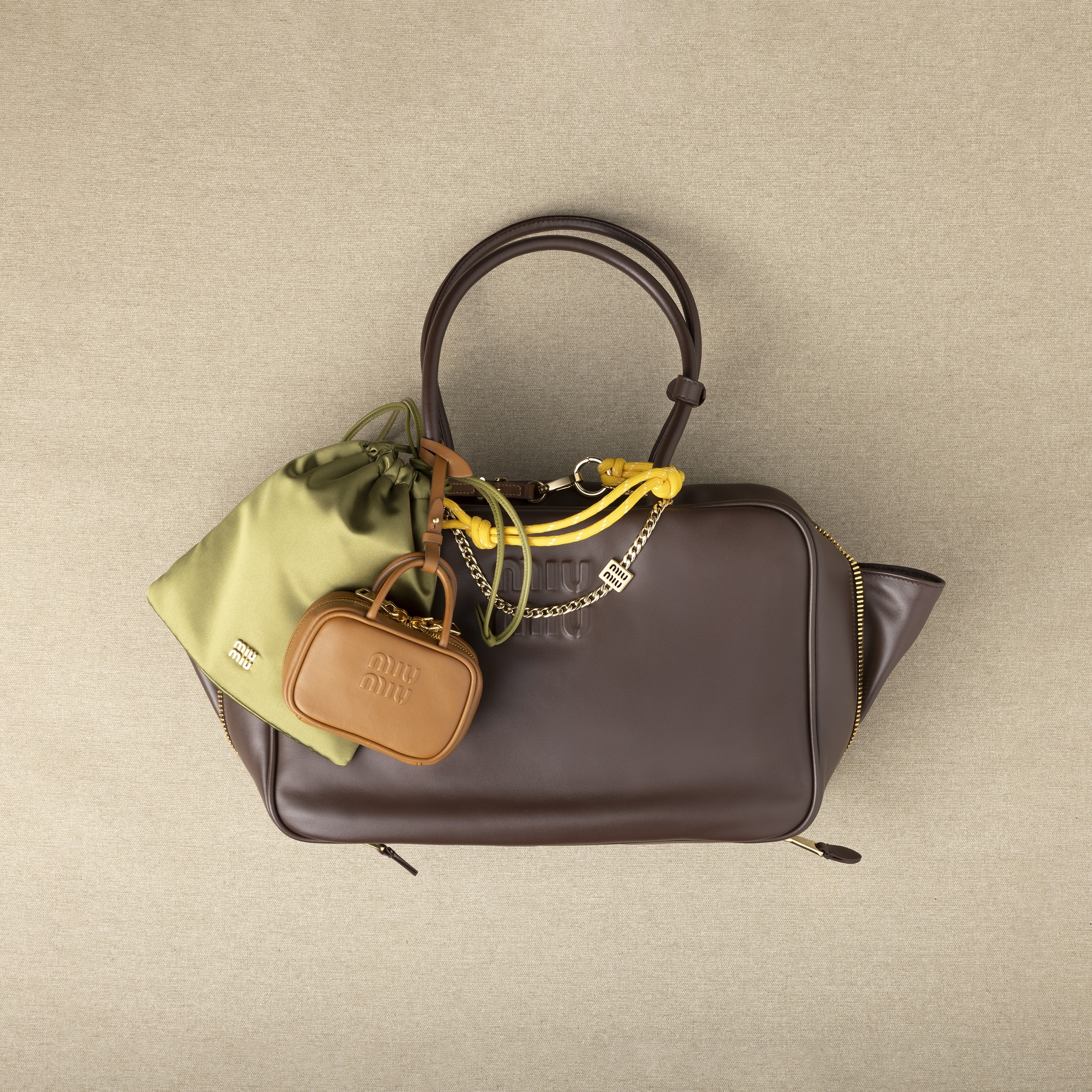 Leather, cord, and metal trick - 2