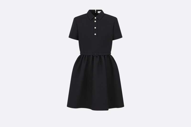 Short Belted Shirt Dress 1