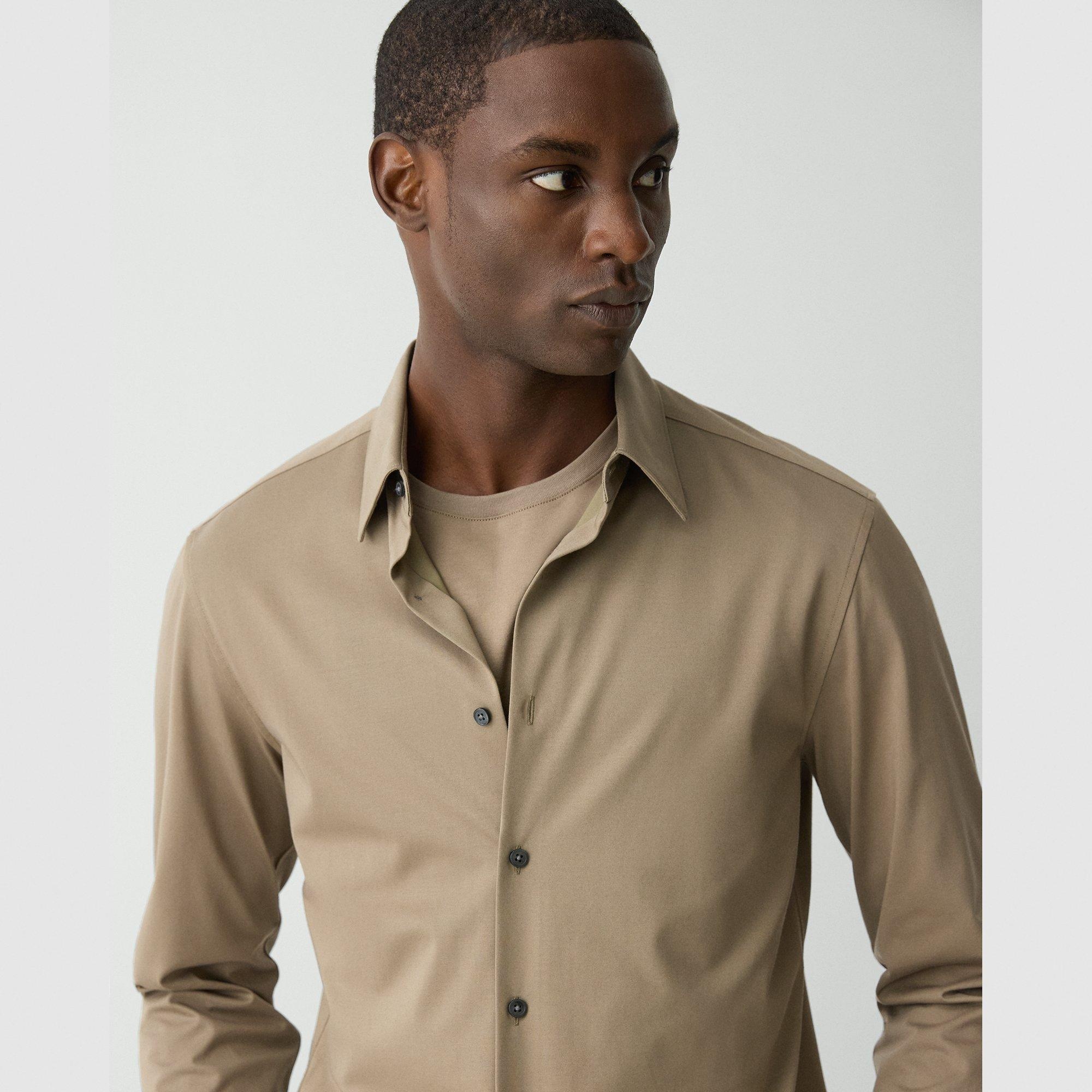 Sylvain Shirt in Structure Knit - 5