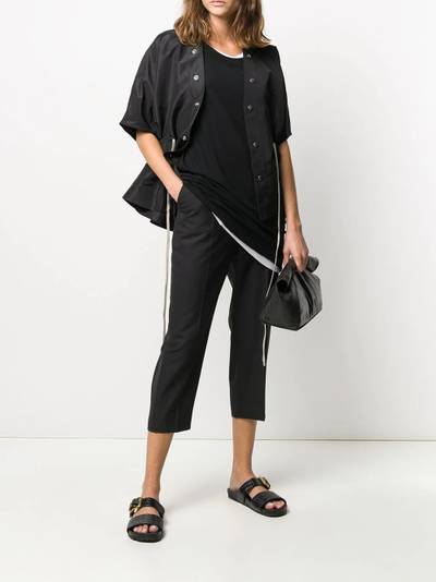 Rick Owens cropped tailored trousers outlook