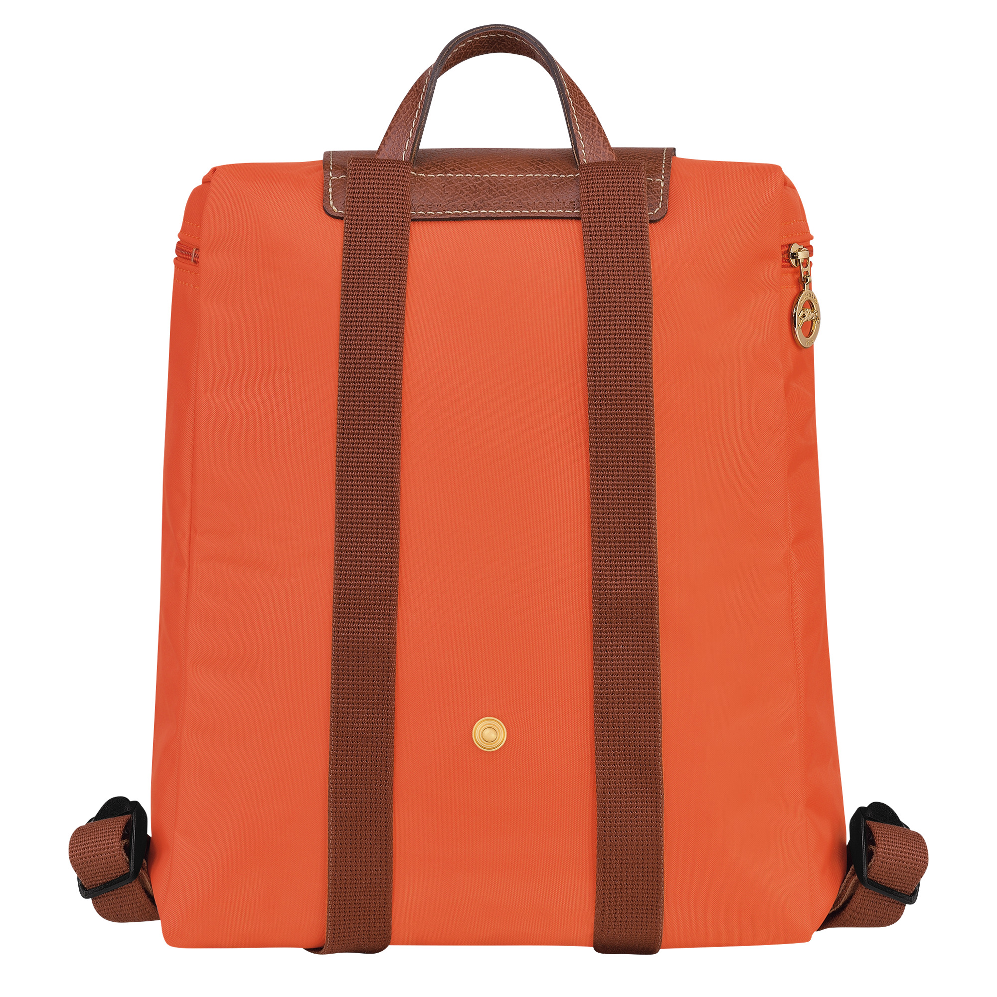 Le Pliage Original M Backpack Orange - Recycled canvas - 3