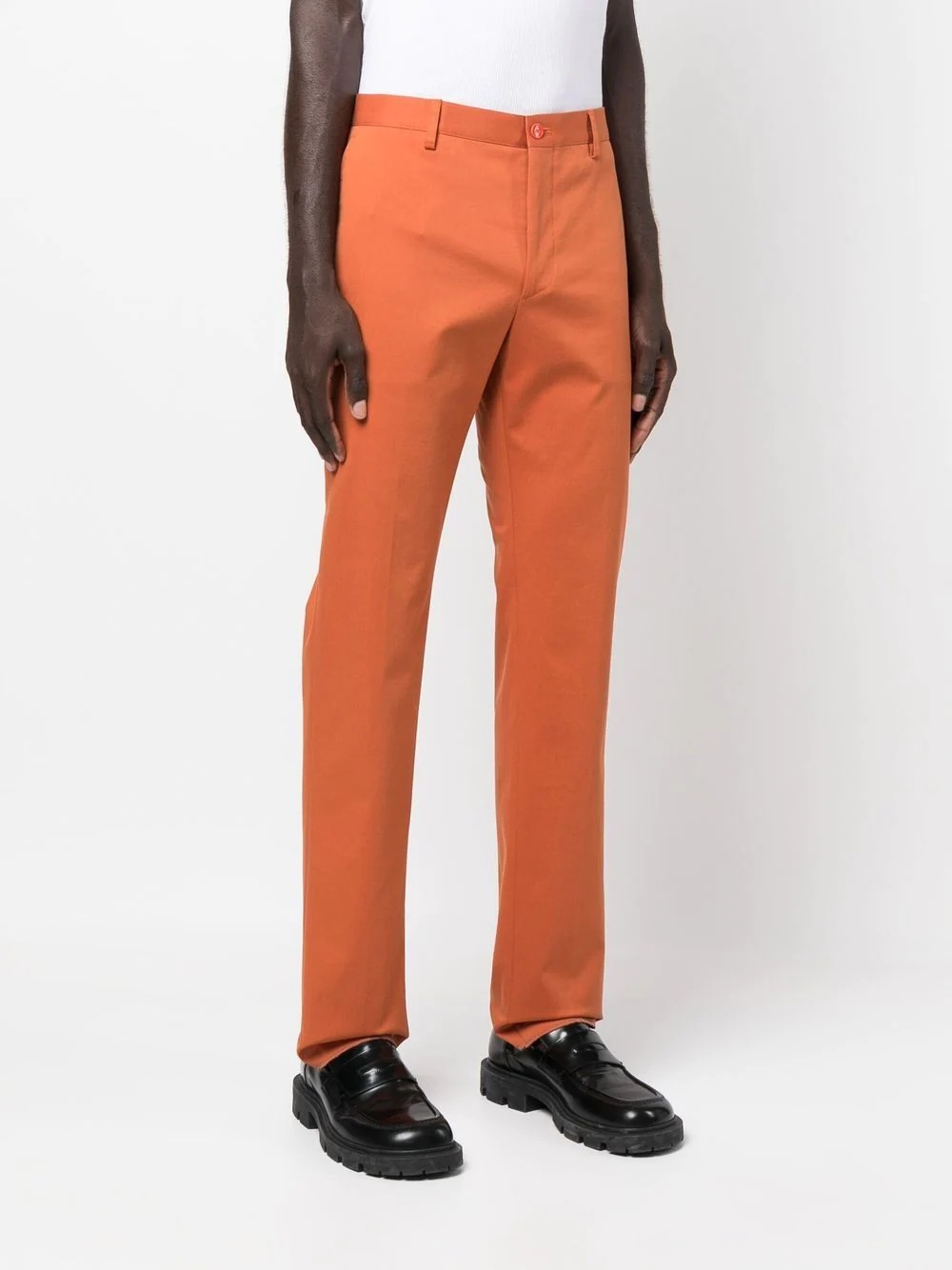 straight-leg tailored trousers - 3