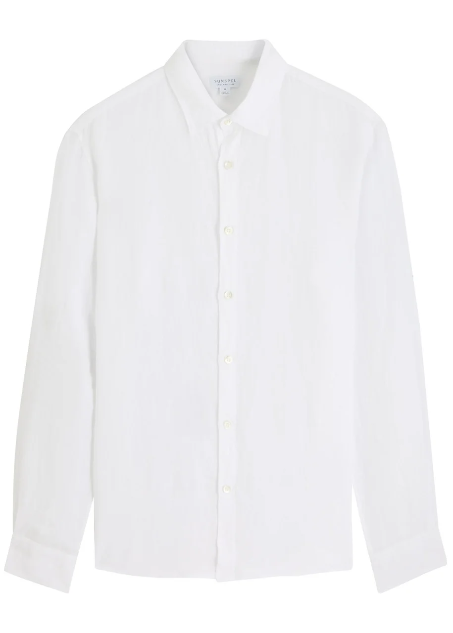 Sunspel Linen Shirt - 1
