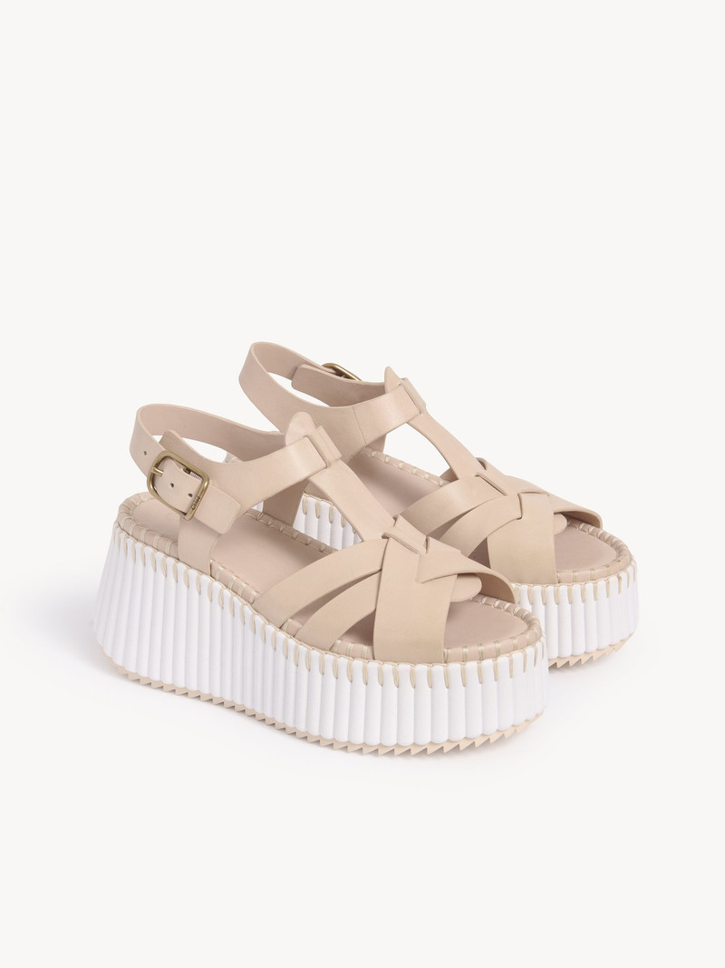 Chloé NAMA WEDGE SANDAL outlook