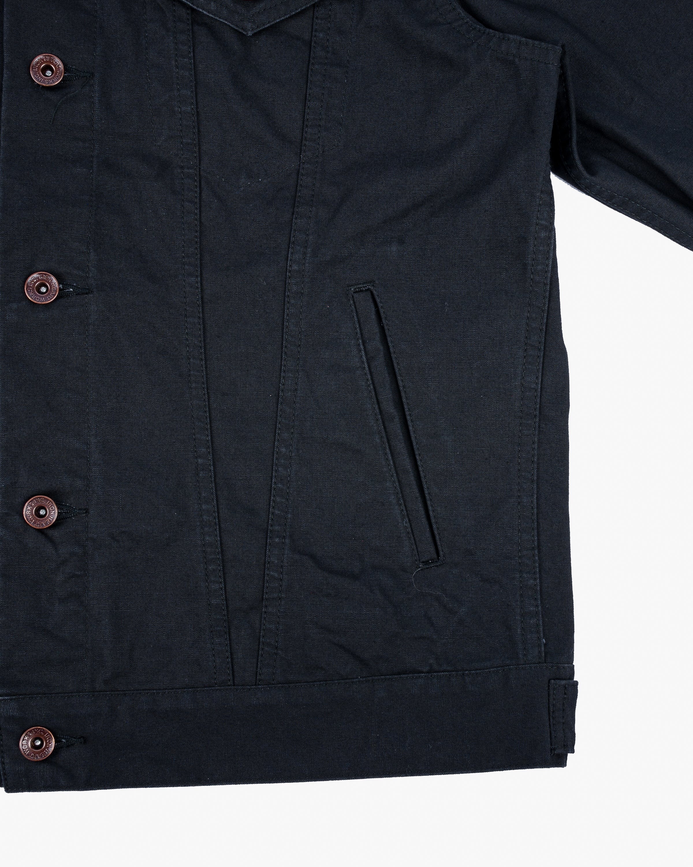 9OZ CANVAS TYPE III JACKET - BLACK - 13