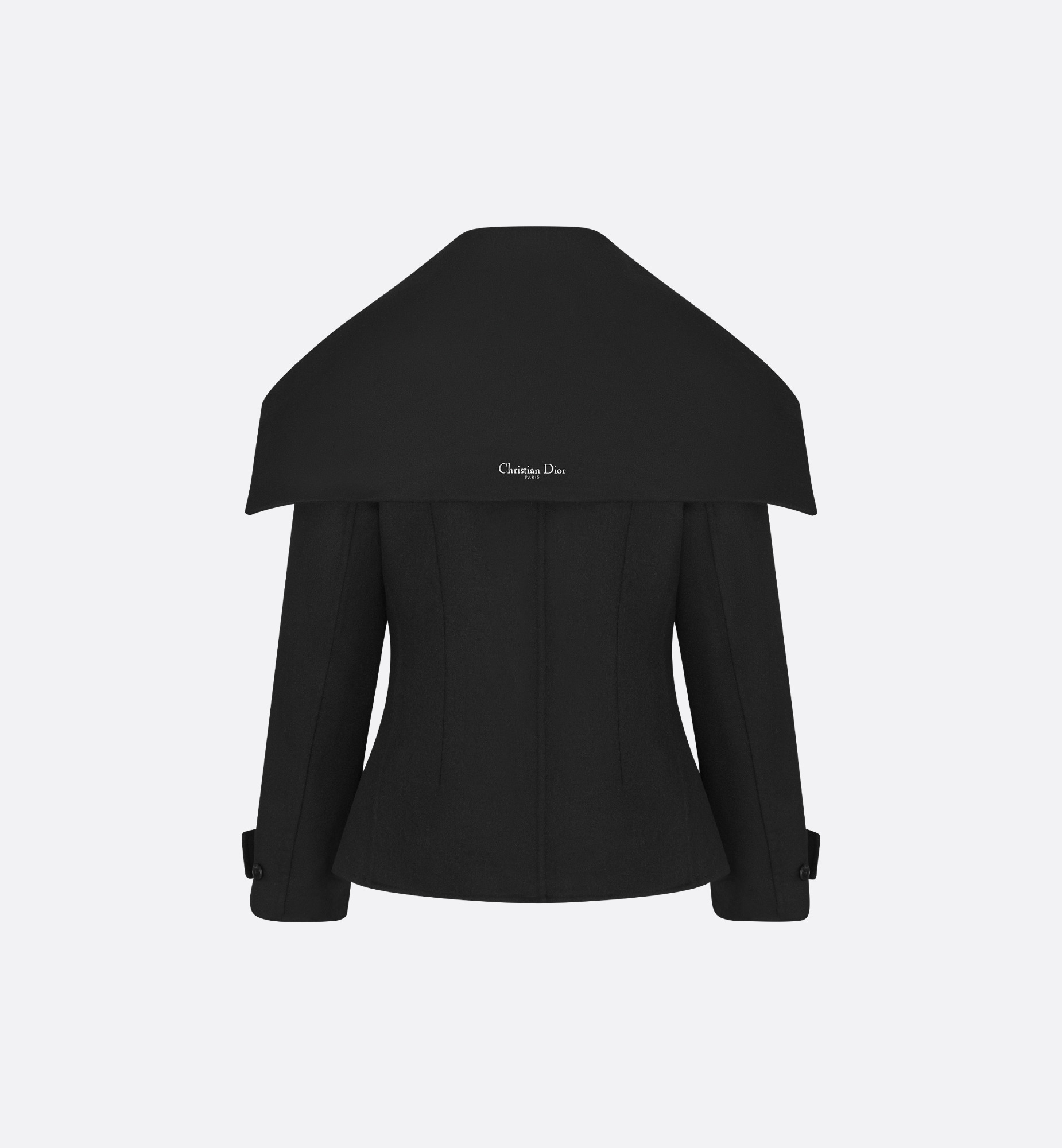 Fitted Jacket with Sailor Collar - 2