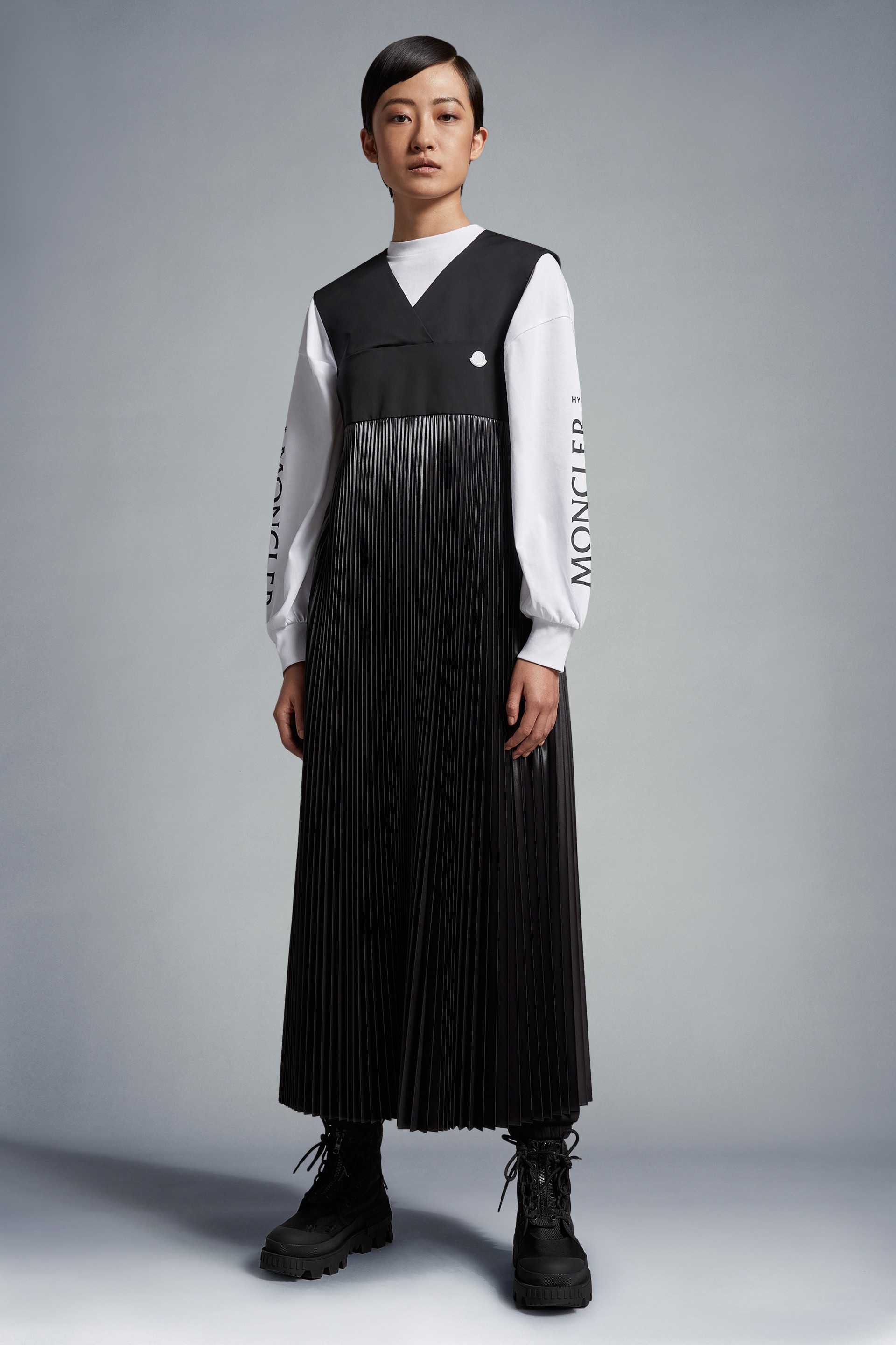 Pleated Maxi Dress - 3