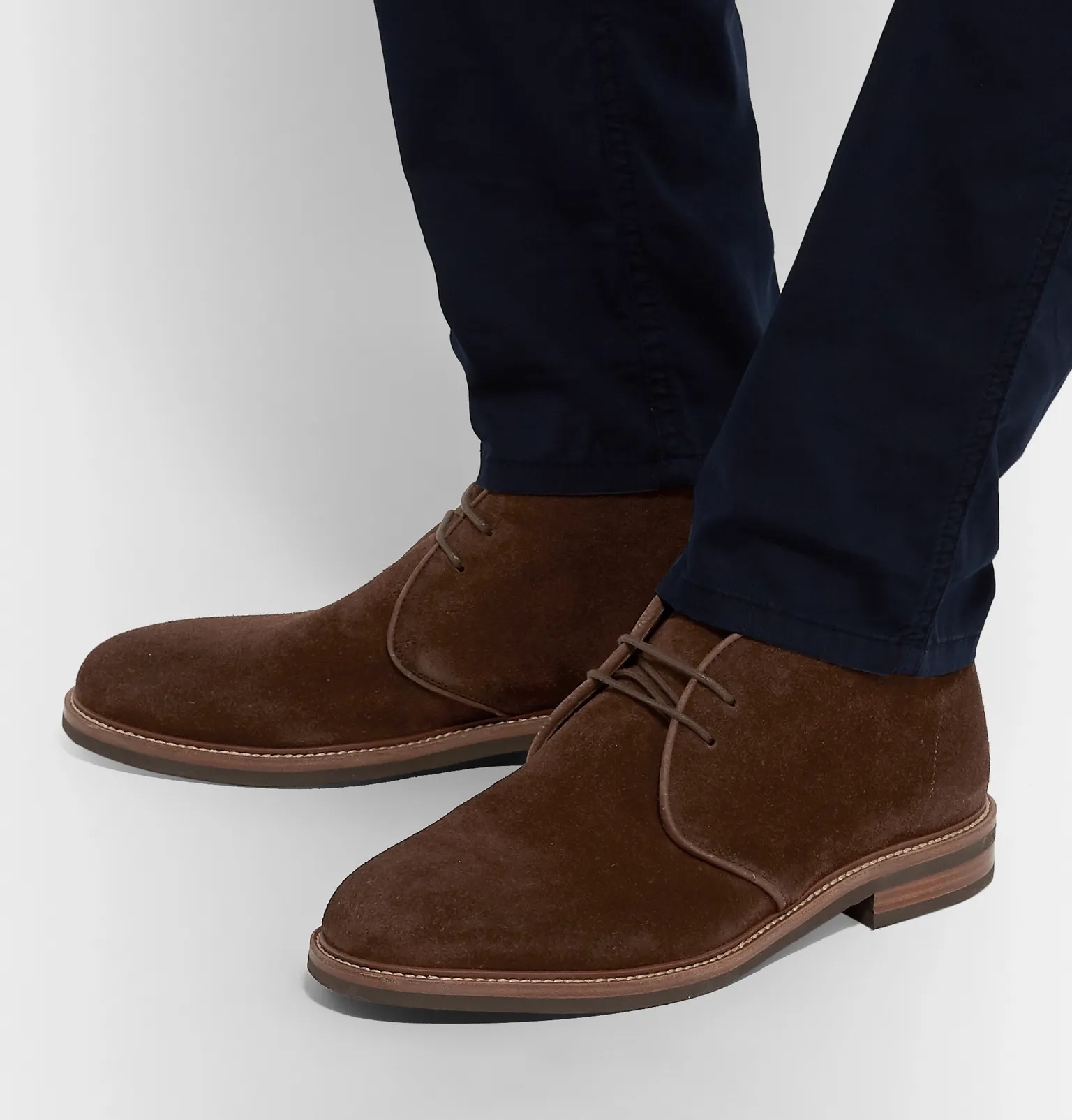 Suede Desert Boots - 5