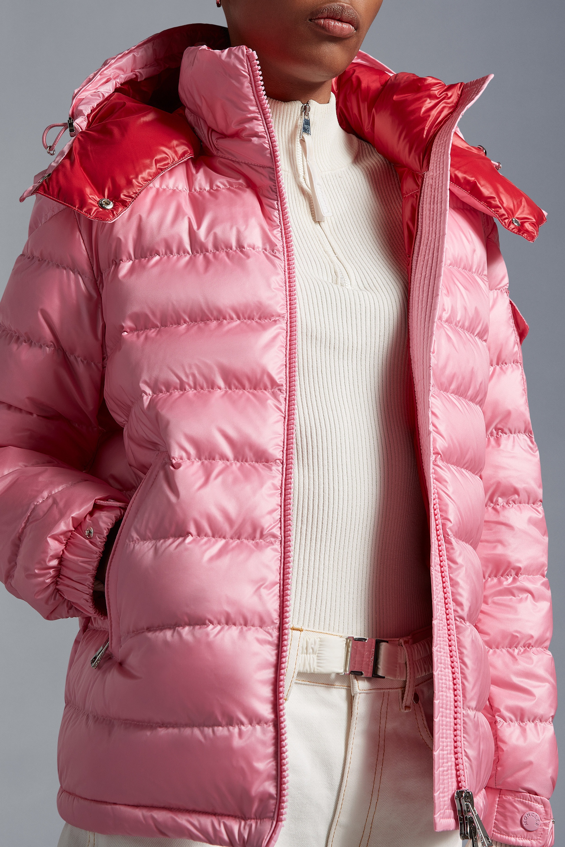 Moncler Dalles Short Down Jacket | REVERSIBLE