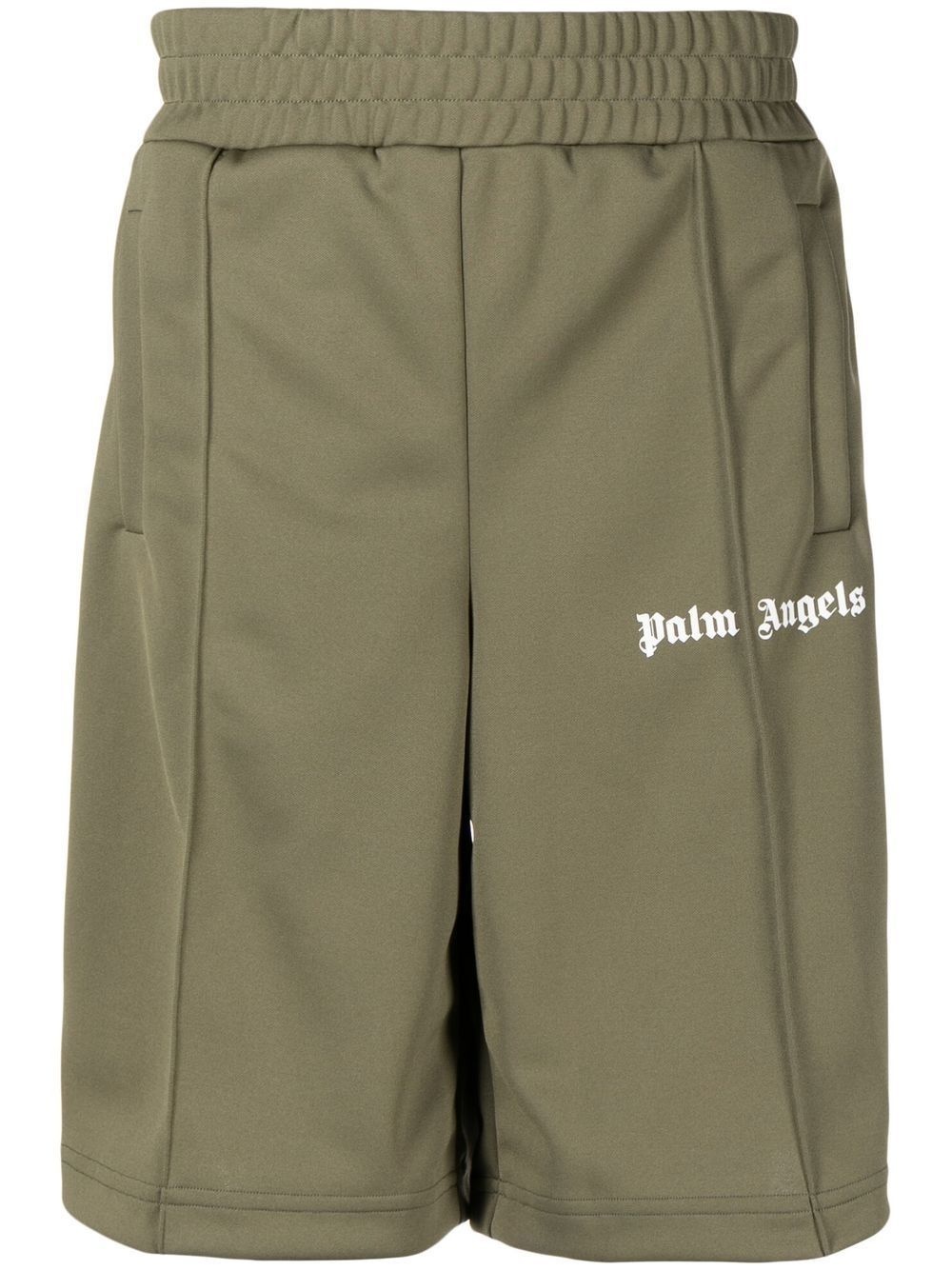 raised seam track shorts - 1