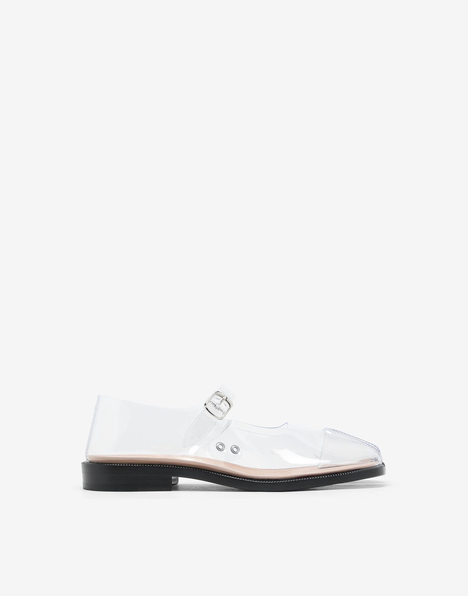 Tabi transparent mary-jane shoes - 1