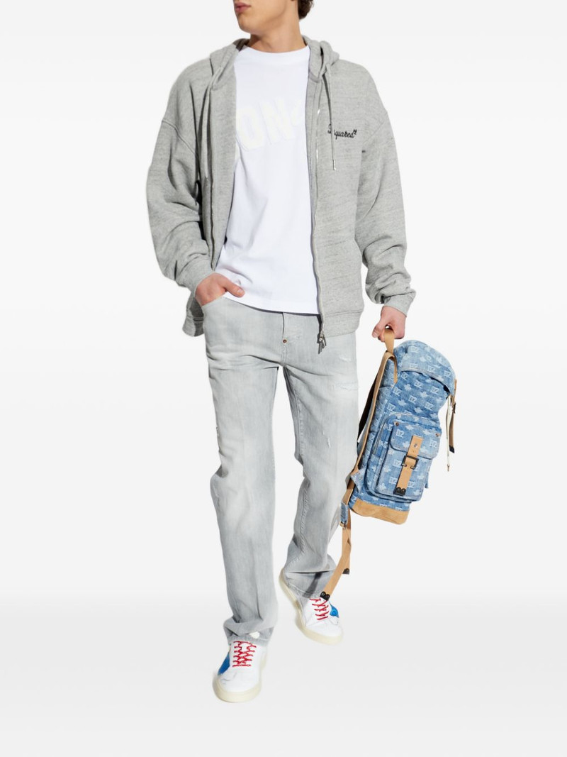 DSQUARED2 logo-appliqué T-shirt outlook