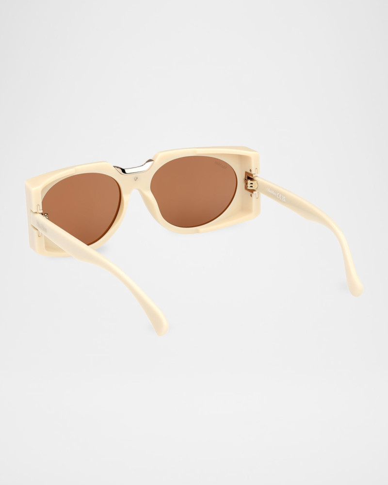 Max Mara Spark 5 Acetate Round Sunglasses outlook