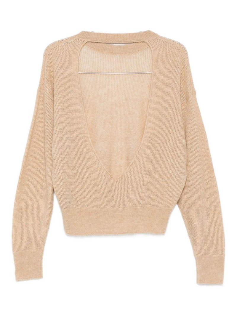 HAIKURE open-back sweater outlook