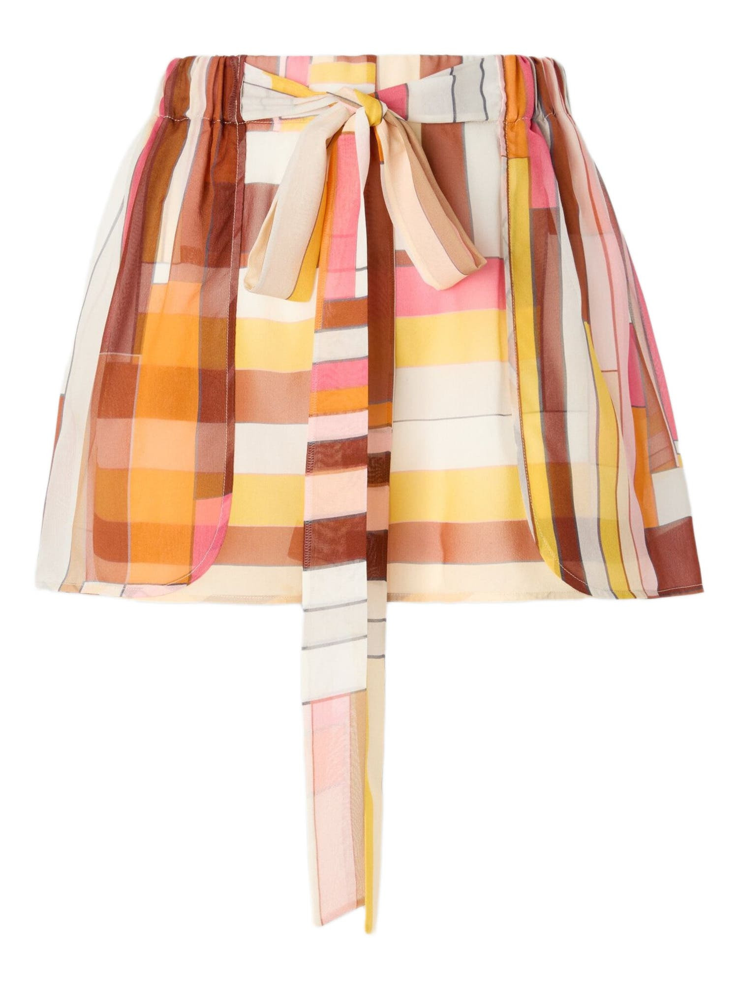 Missoni Printed Silk Cover-up Shorts With Belt in Multicoloured at Nordstrom - 2