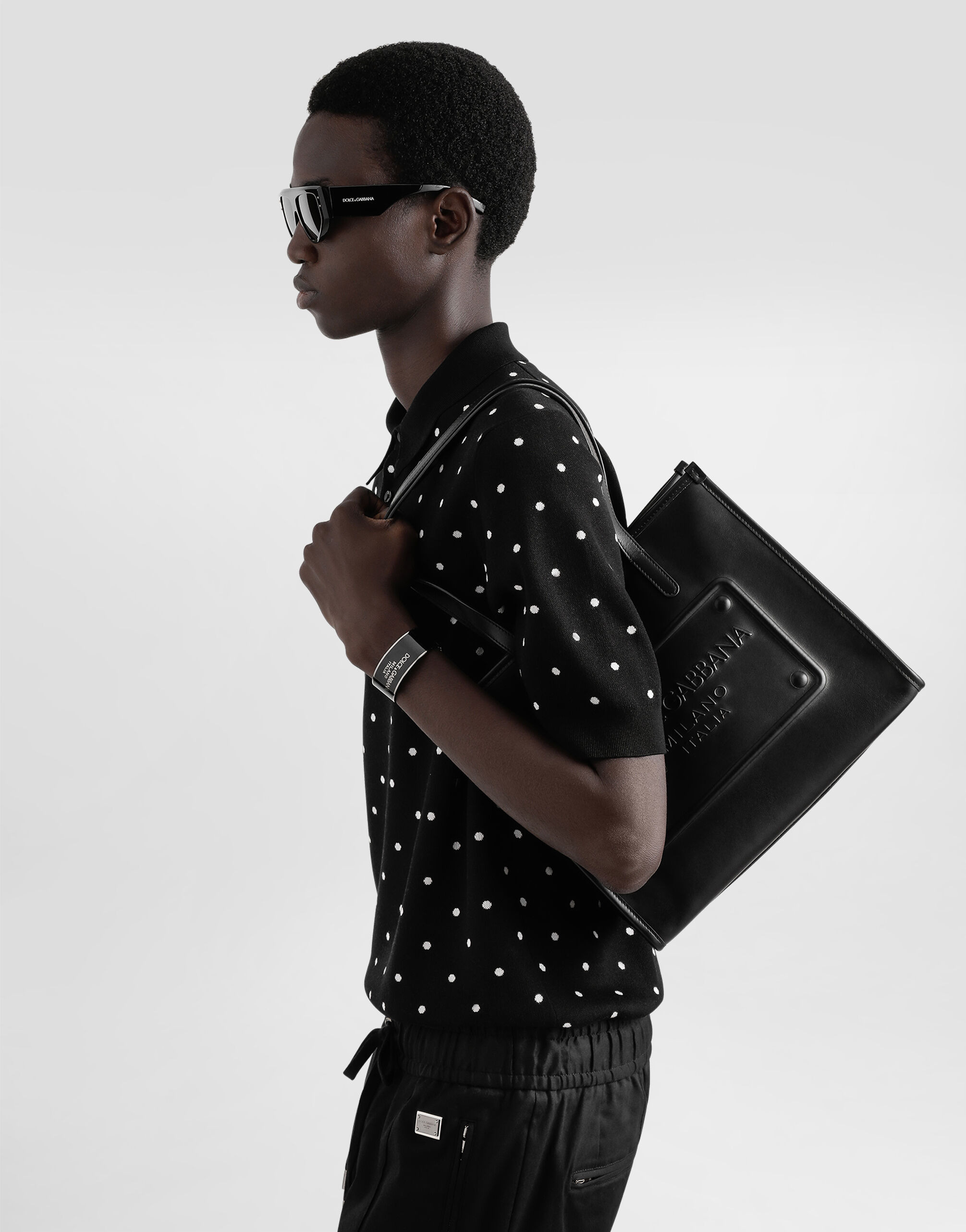 Medium calfskin shopper - 2