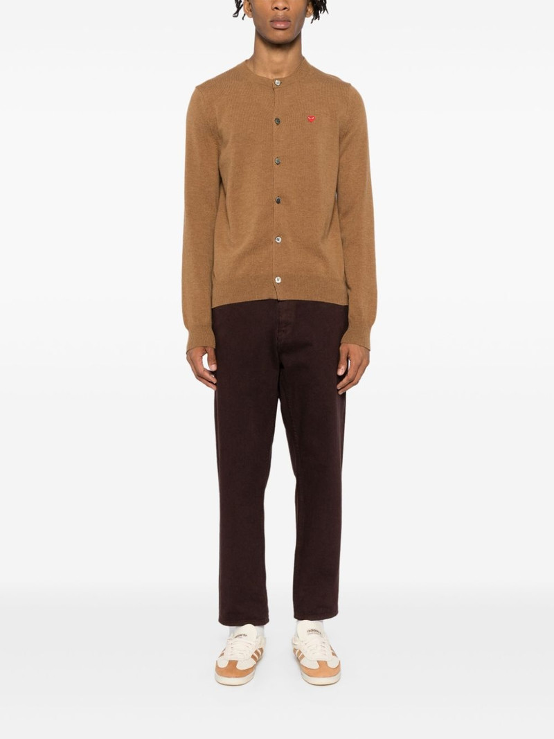 Comme des Garçons PLAY wool cardigan outlook