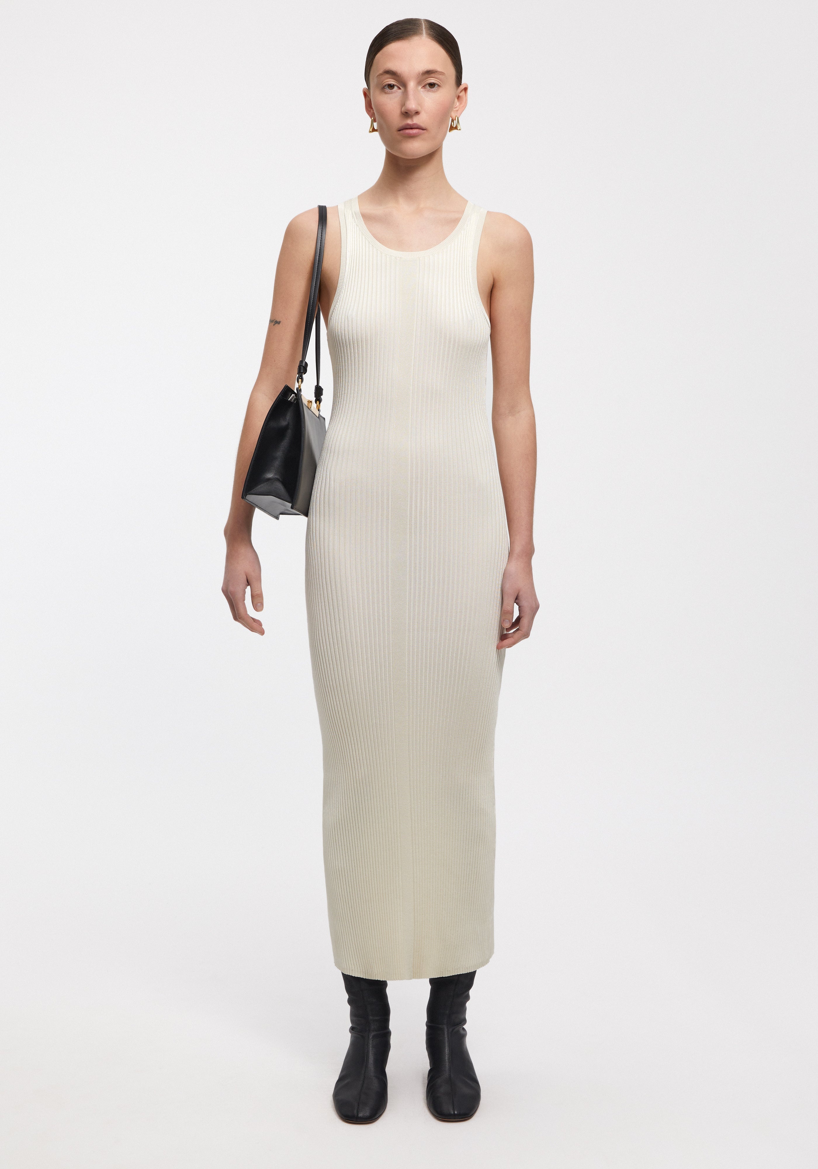 EMA
Rib-knit racer neck maxi dress - 2