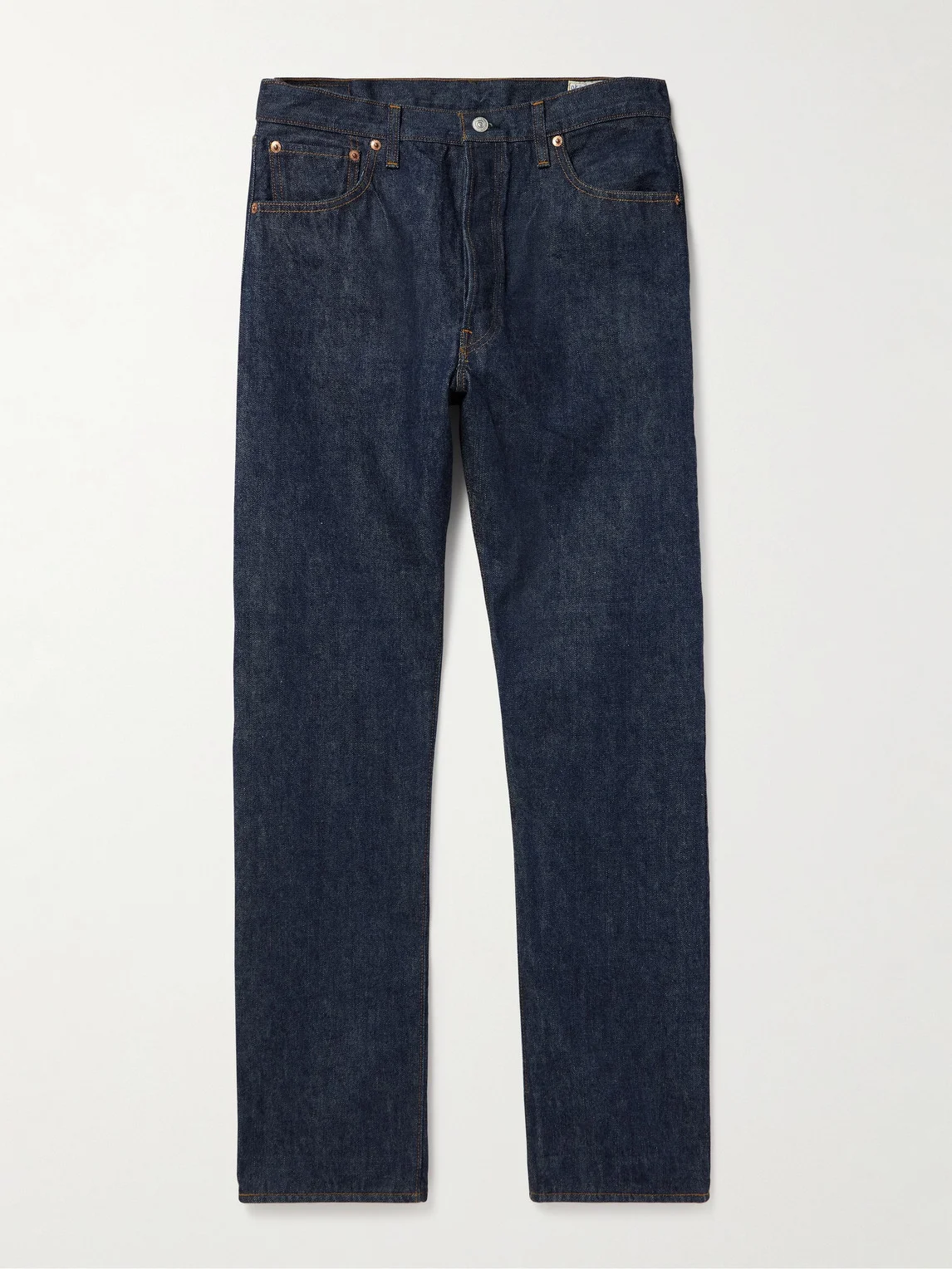 Straight-Leg Selvedge Jeans - 1