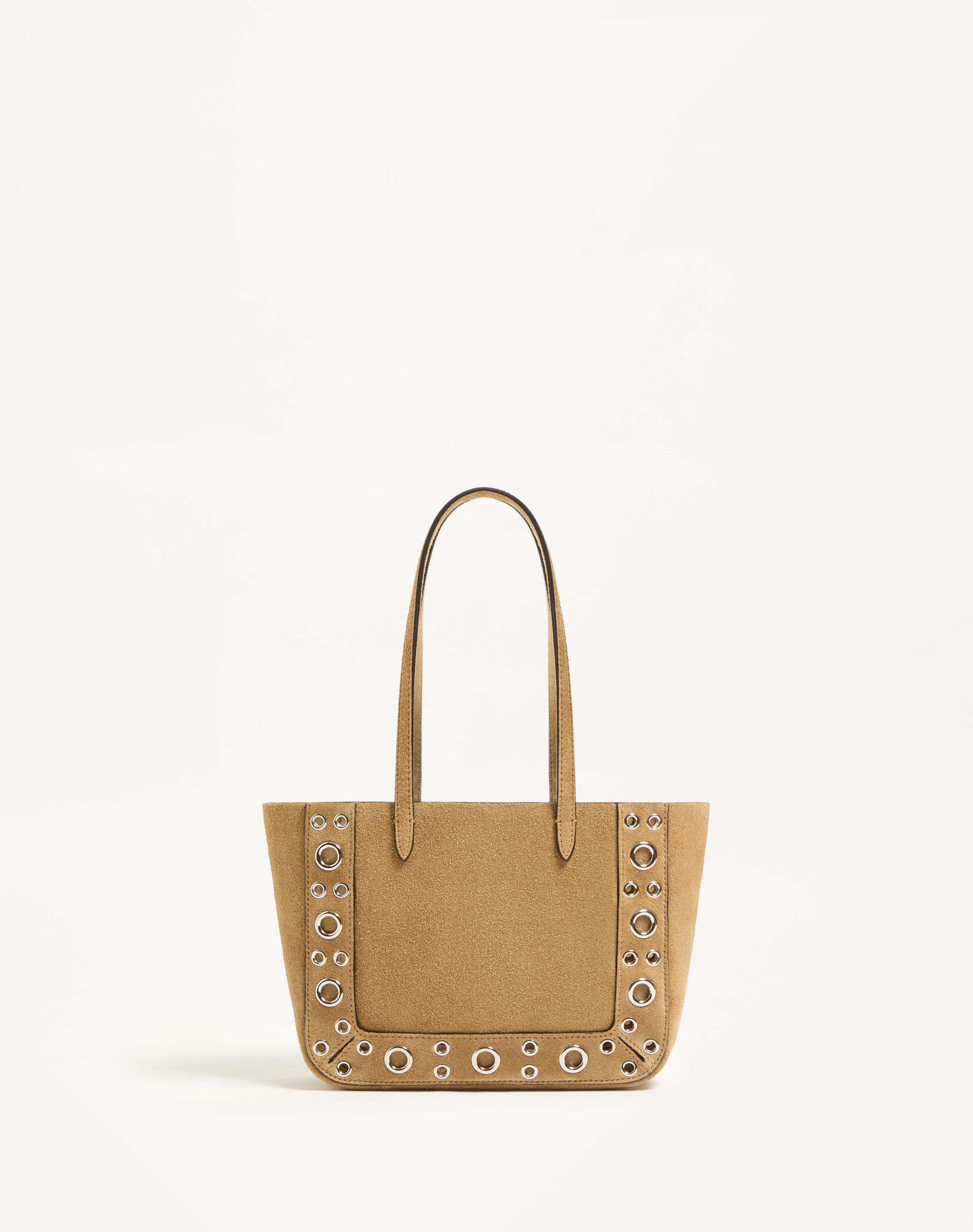 VALENTINO GARAVANI NELLCÔTE MINI SUEDE SHOPPING BAG - 5