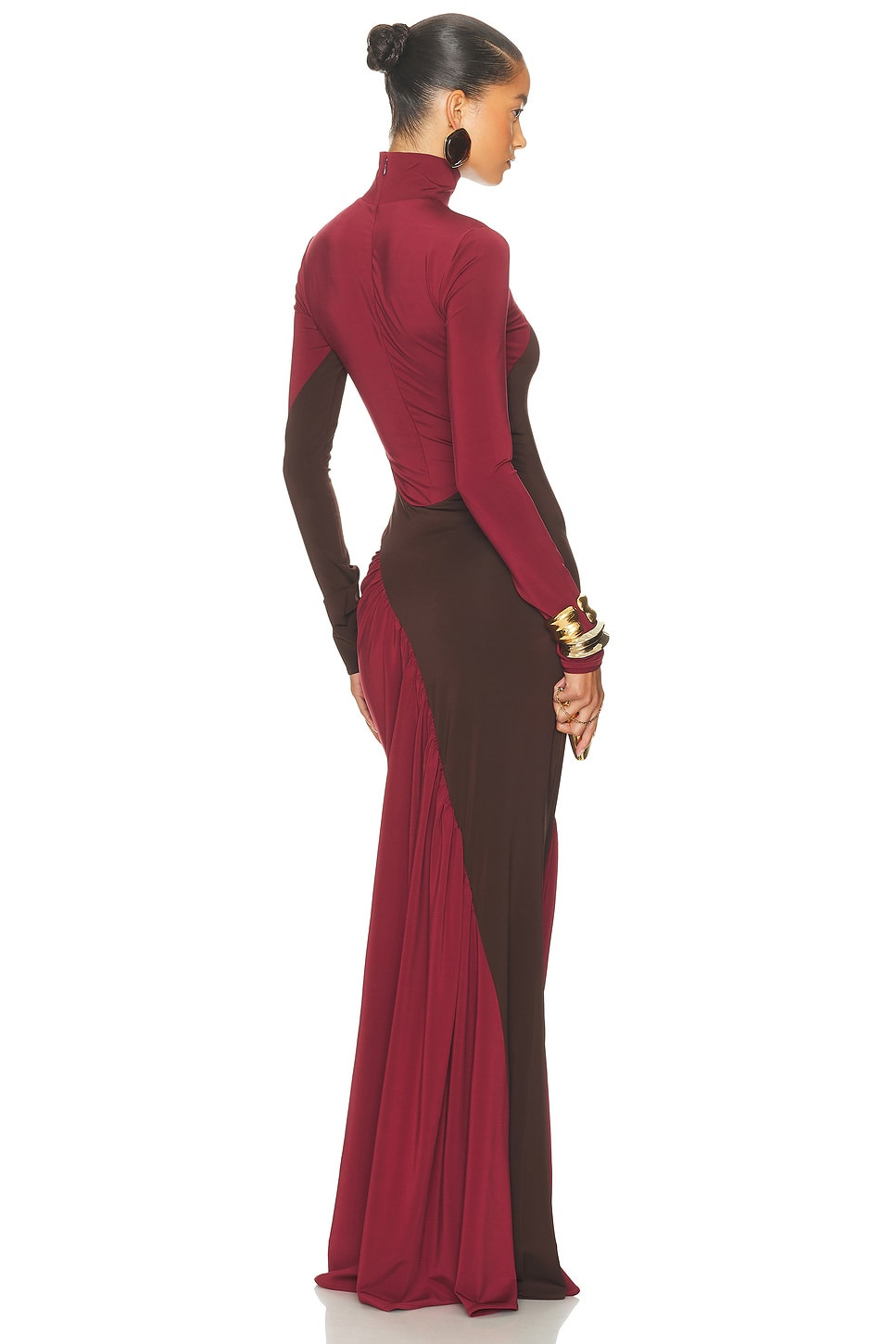 The Abstraction Color Blocked Jersey Dress - 5