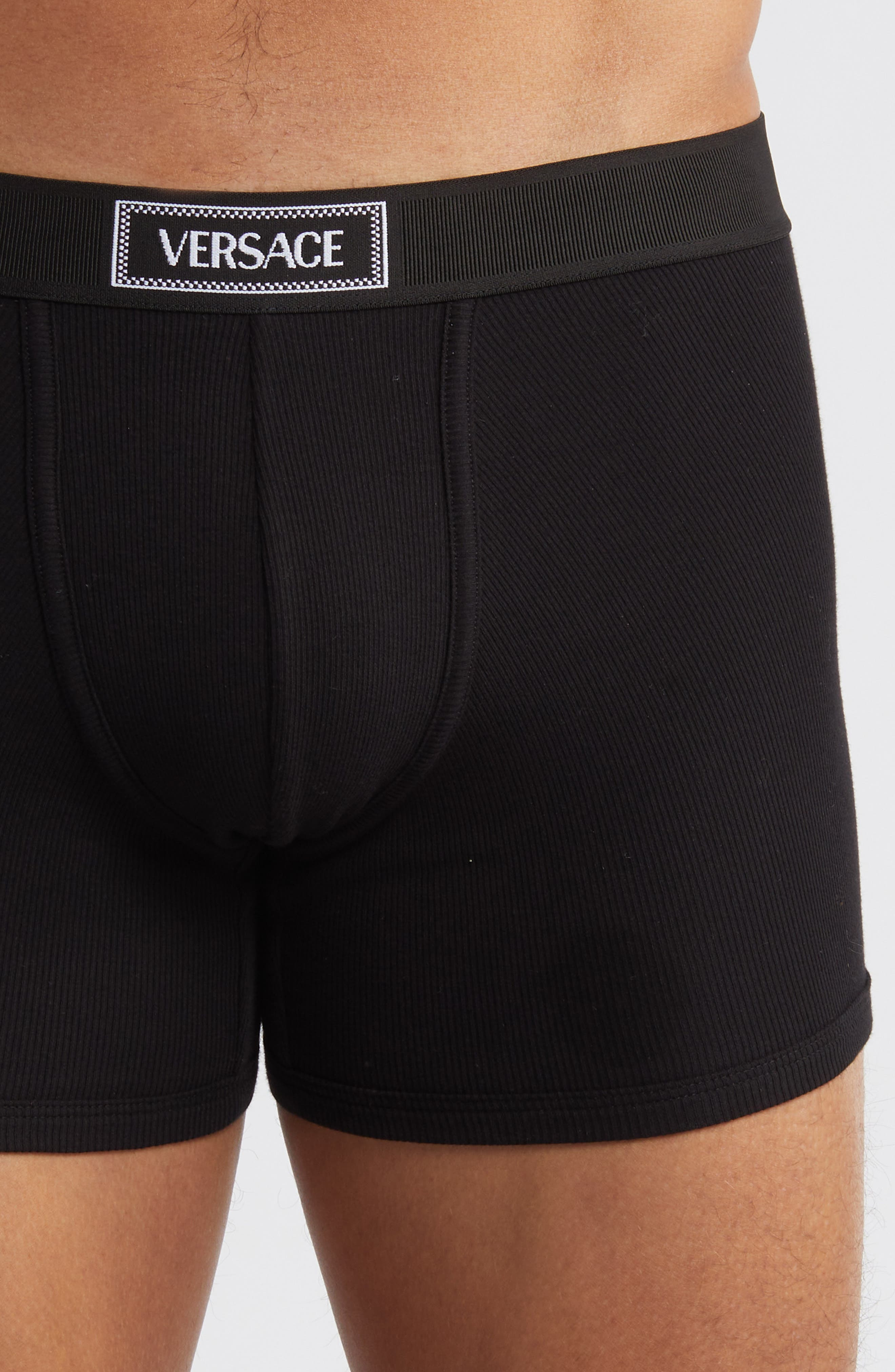 '90s Logo Cotton Rib Trunks - 4