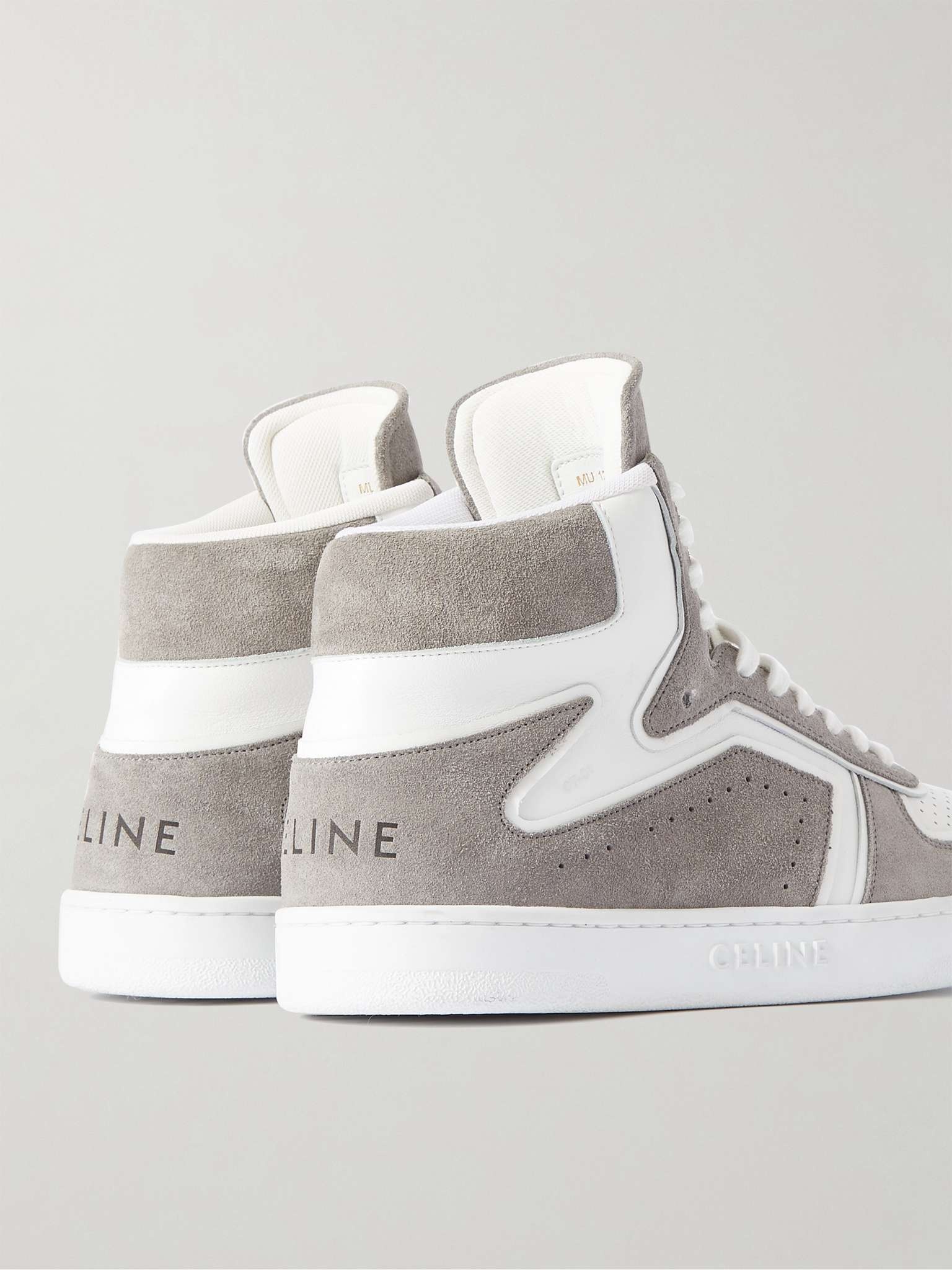 Z Suede and Leather High-Top Sneakers - 5