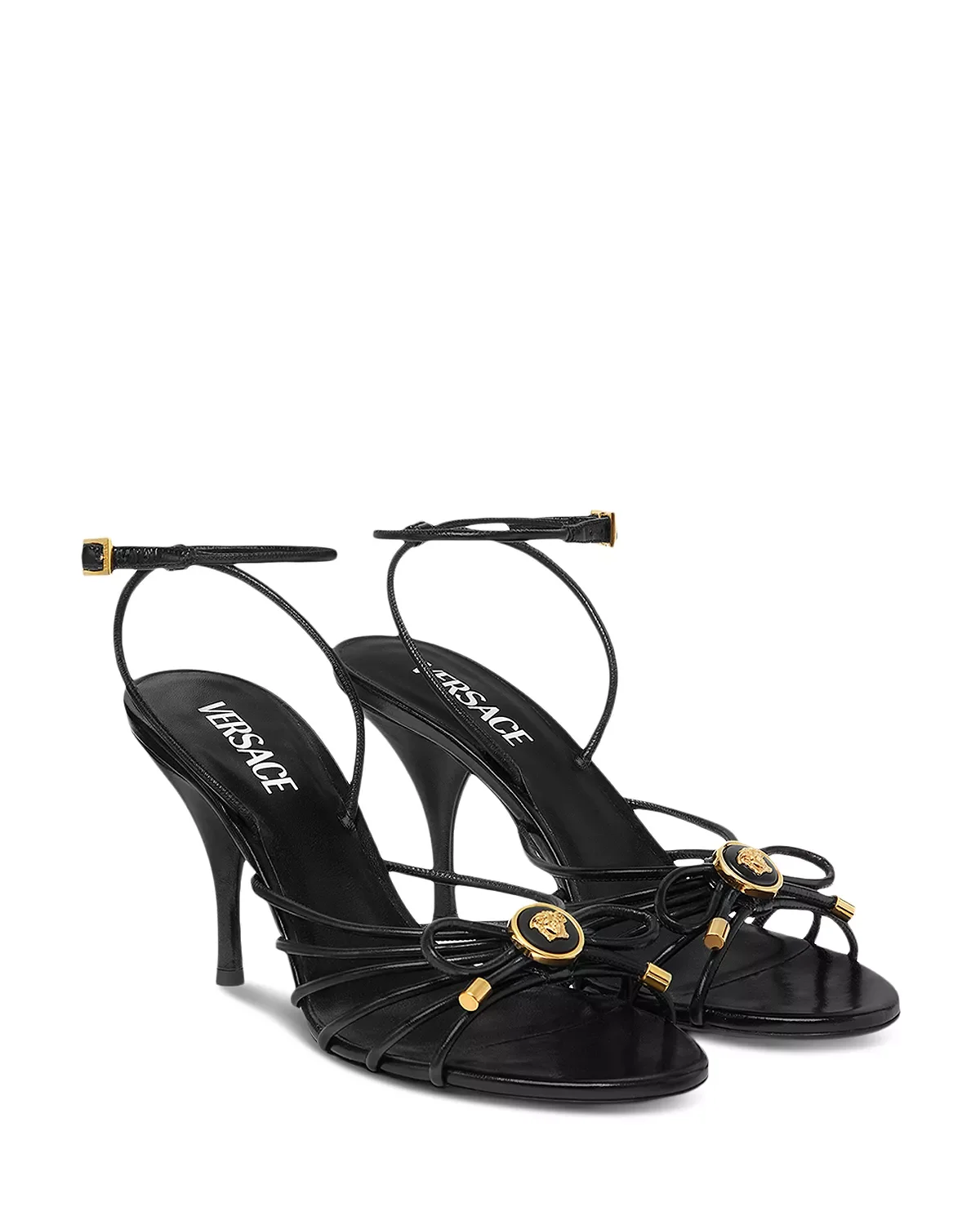 Women's Embellished Leather Sandals - 1