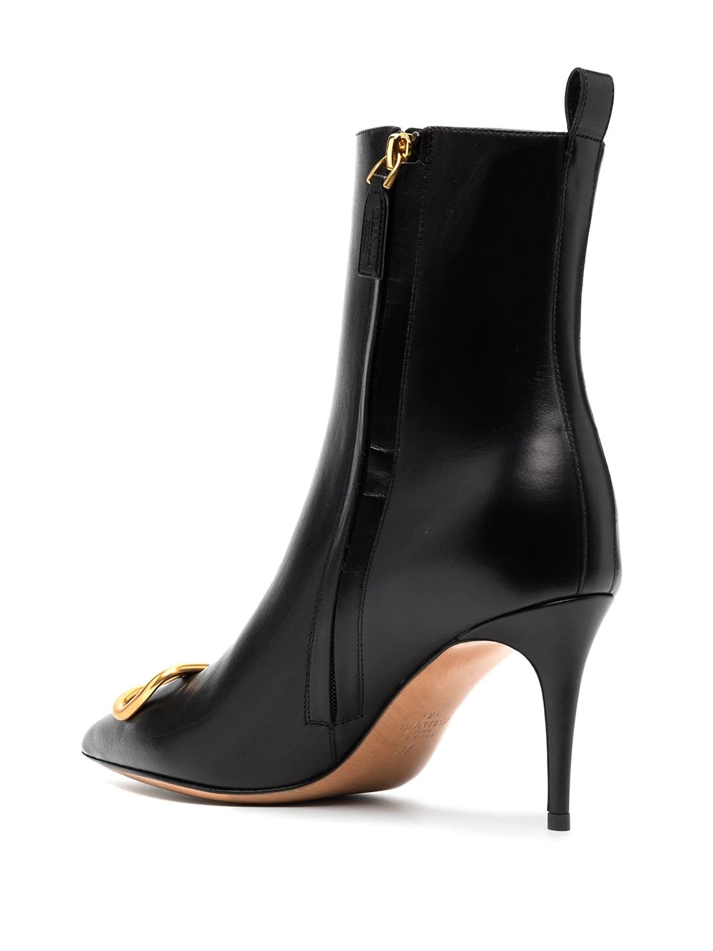 VLOGO pointed toe ankle boots - 3