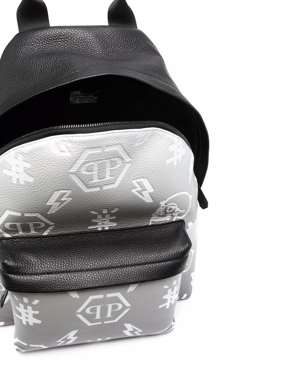 gradient-effect logo backpack - 5