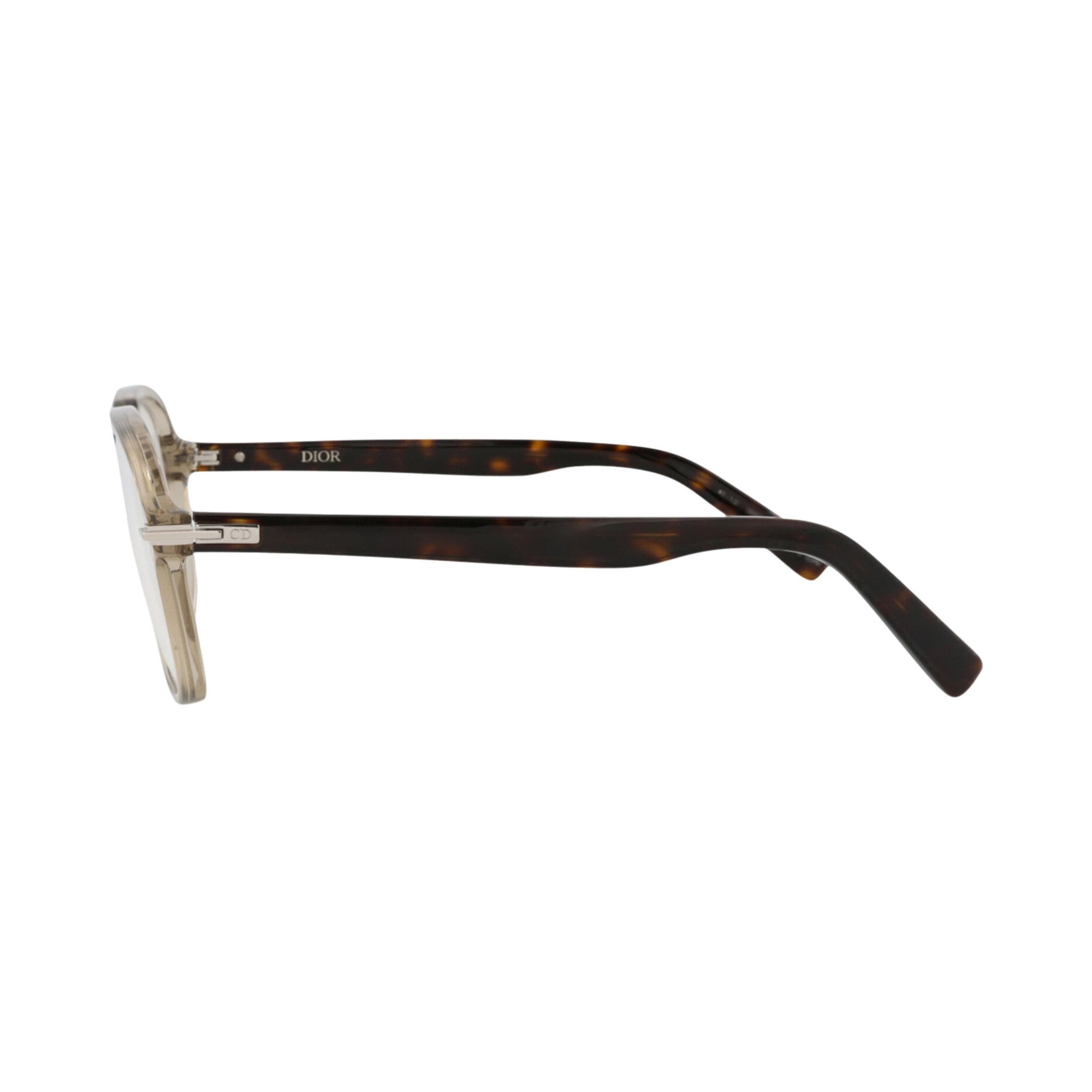Dior Aviator Optical Glasses 'Black/Transparent' - 3
