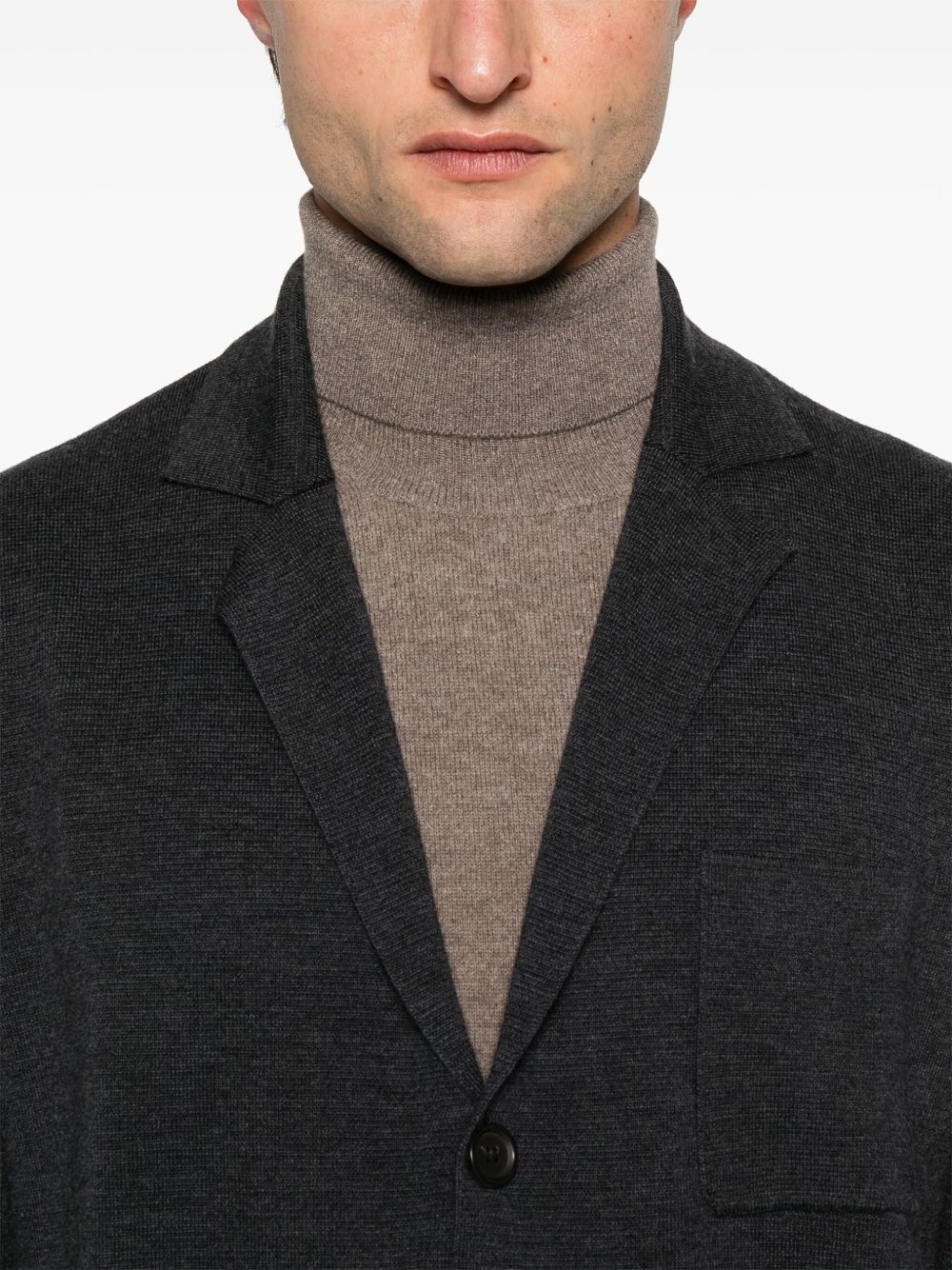 knitted blazer - 5