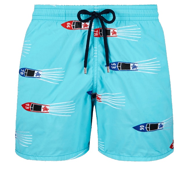 Men Embroidered Swim Trunks Monaco - Limited Edition - 1