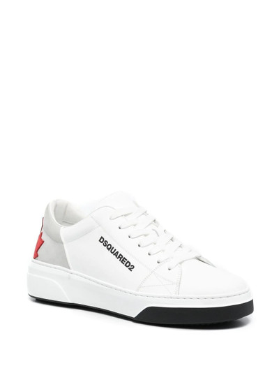 DSQUARED2 applique low-top sneakers outlook