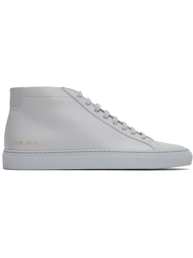 Gray Original Achilles Mid Sneakers 1