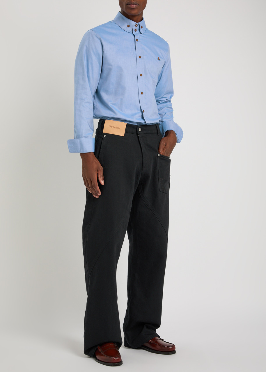 Vivienne Westwood Krall Logo-embroidered Cotton Shirt - 4