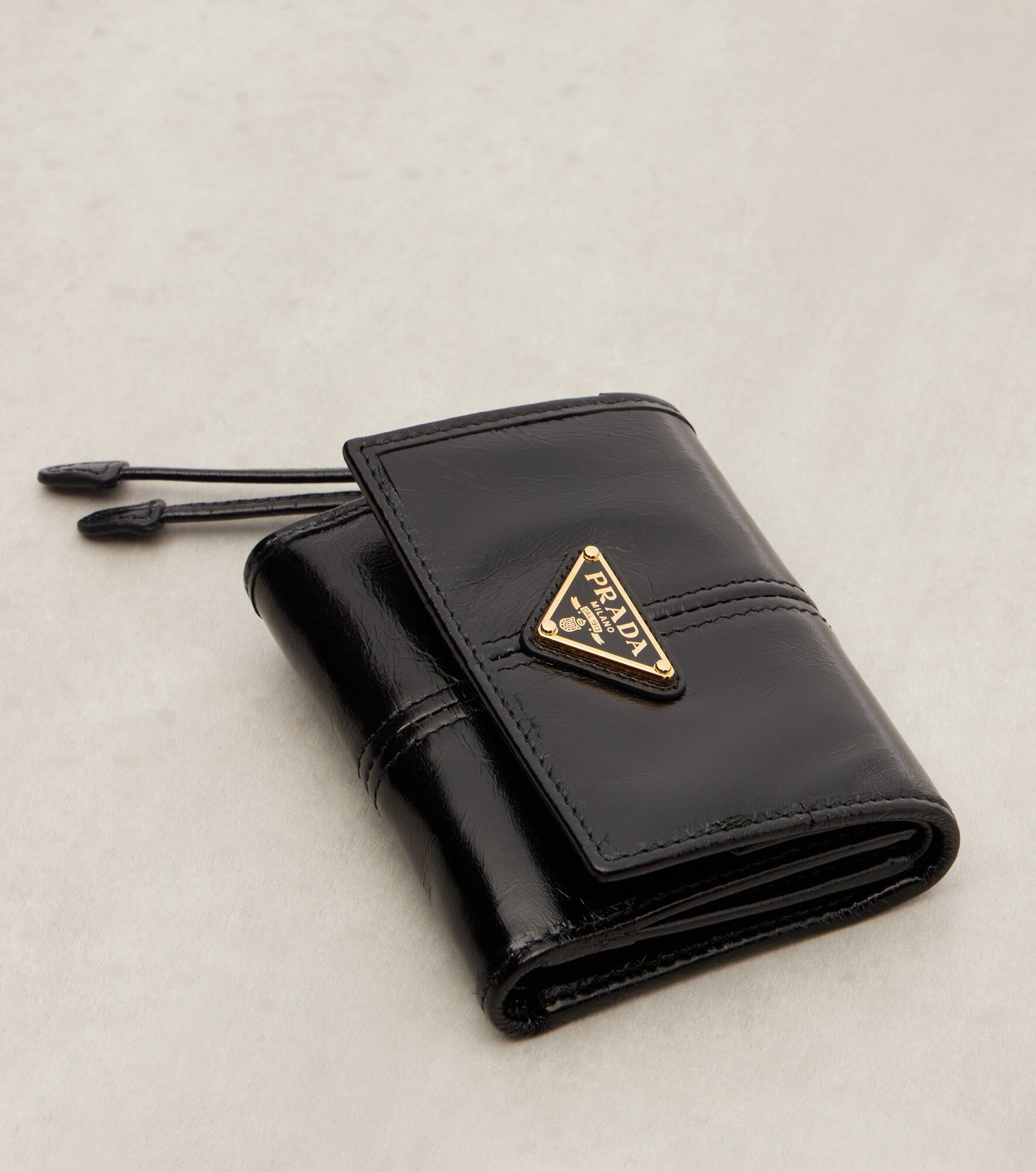 Logo leather wallet - 4