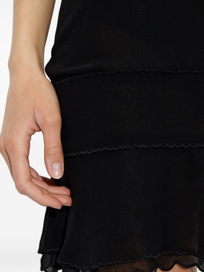 sleeveless tiered mini dress 5