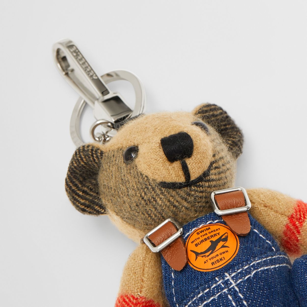 Thomas Bear Charm in Denim - 2