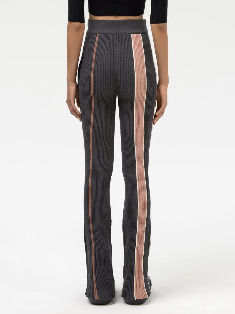 RIBBED KNIT PANTS - 6