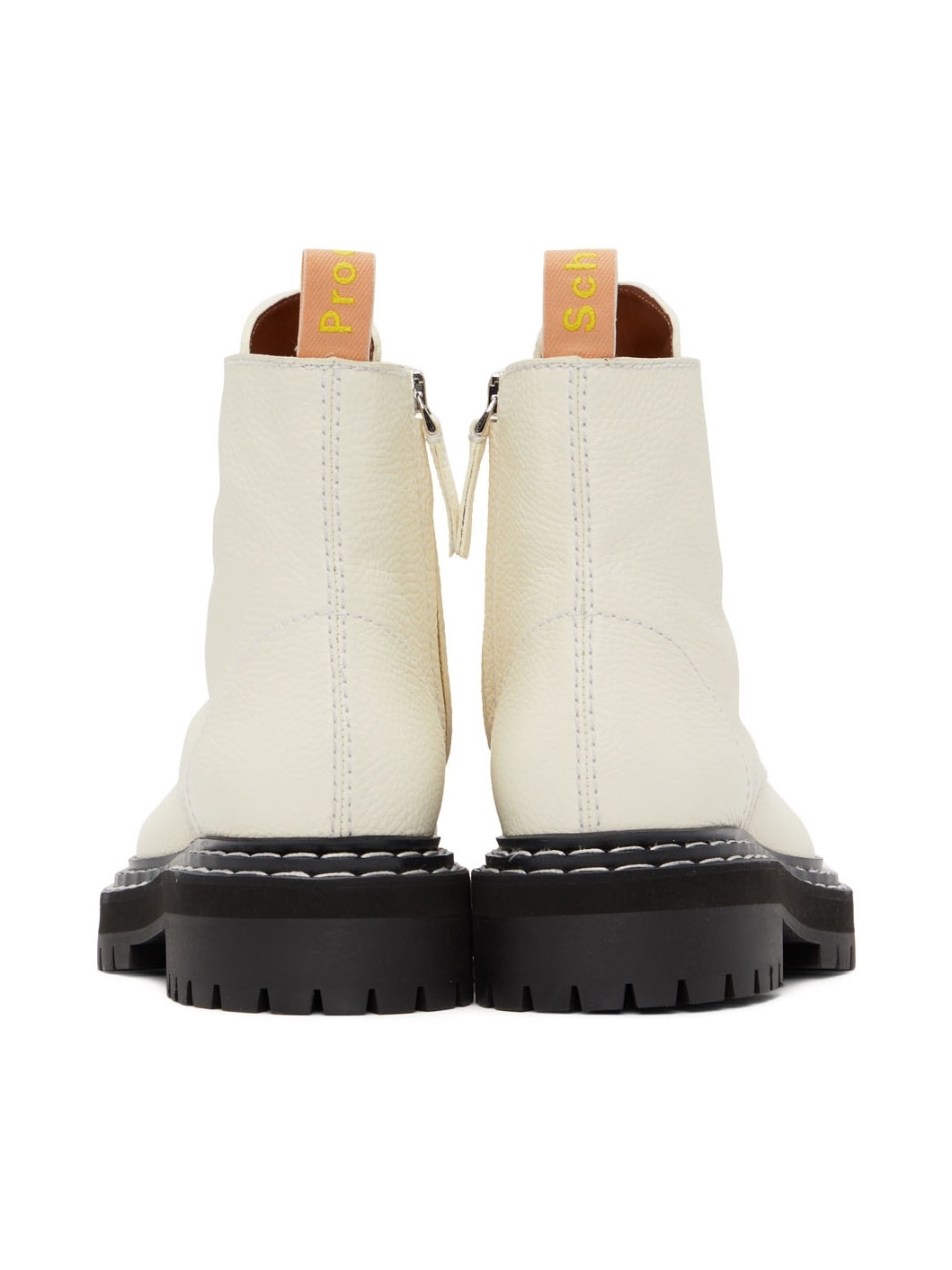 Off-White Lug Sole Combat Boots - 2