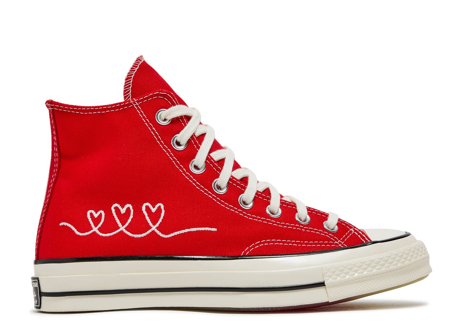 CHUCK 70 HIGH 'VALENTINE'S DAY - UNIVERSITY RED' - 1