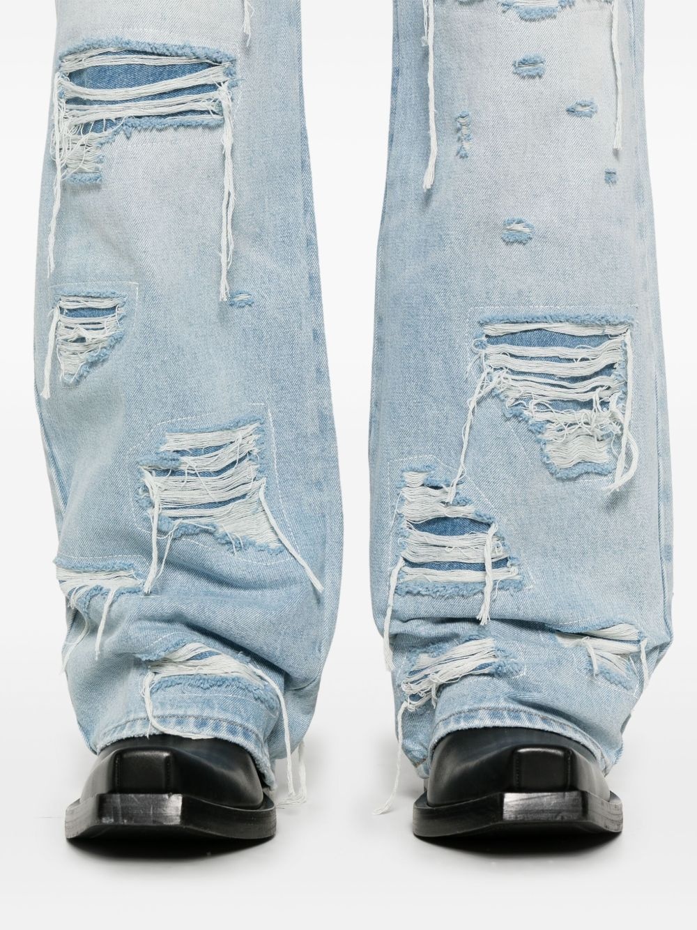 Side Patch Relaxation jeans - 5
